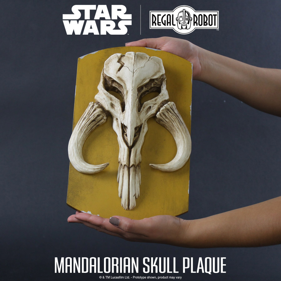 Mandalorian Code Plaque Star Wars 