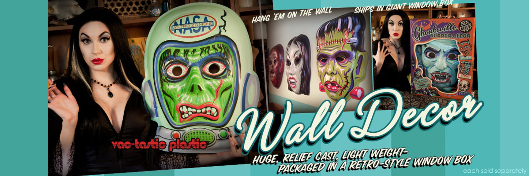 ben cooper mask vacuform wall decor