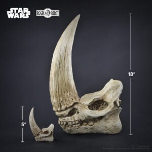 Regal Robot Star Wars Mandalorian skulls and decor