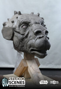 Custom Empire Strikes Back 1:1 tauntaun bust by Regal Robot