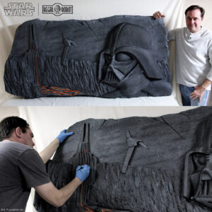 Rogue One Darth Vader mustafar castle lava rocks