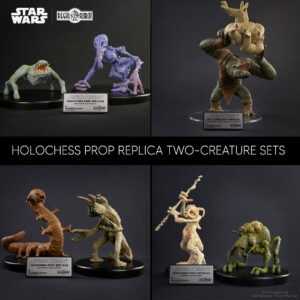 star wars dejarik figures from A New Hope