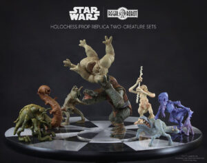 holochess monster figures made by Regal Robot
