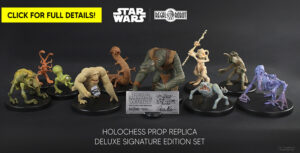 Star Wars holochess prop replica collectibles