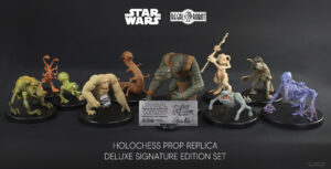 star wars dejarik figures, chess monsters from A New Hope