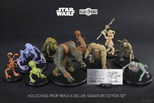 Star Wars holochess prop replica collectible statues
