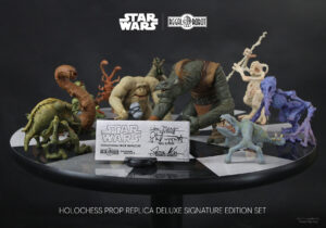 Star Wars holochess prop replica collectible statues