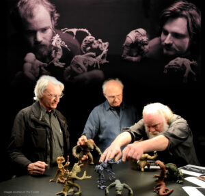 movie prop dejarik figures at Tippett Studio