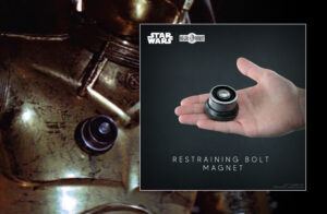 See Threepio restraining bolt magnetic
