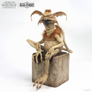 Jabba the hutt's salacious B. Crumb statue