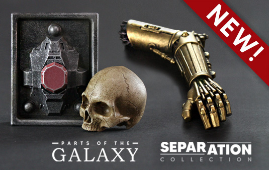 C-3PO arm and Rancor gate control switch with skull magnets