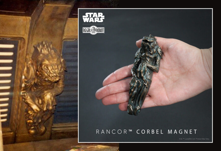 The Rancor corbel magnet from Regal Robot's line of Star Wars magnets