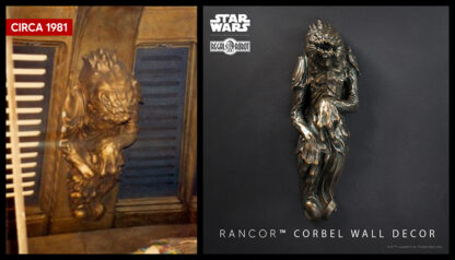 Bronze sculpture of the Rancor as seen on Jabba the Hutt's Sail Barge