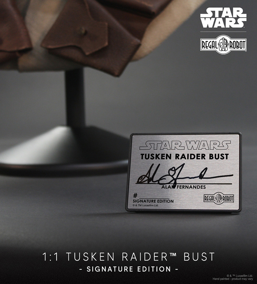 Life-sized Tusken Raider™ Prop Replica Bust – Signature Edition
