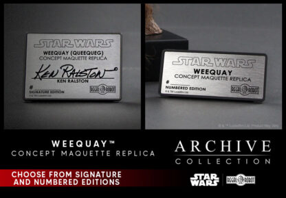 weequay figure busts from Return of the Jedi