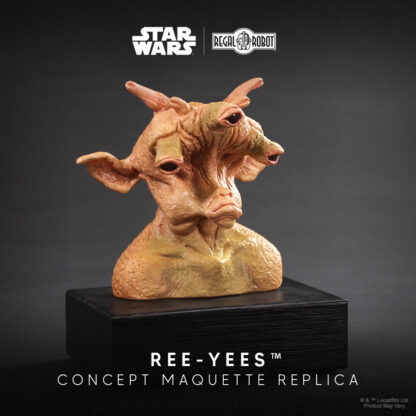 Return of the Jedi Ree-Yees creature concept maquette prop replica