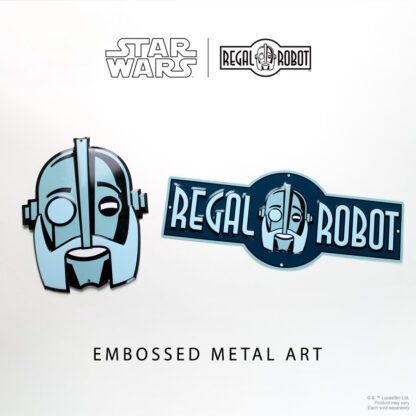 Regal Robot logos sign for wall art