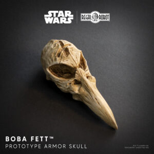 Boba Fett skull from pre-pro 2 costume prototype