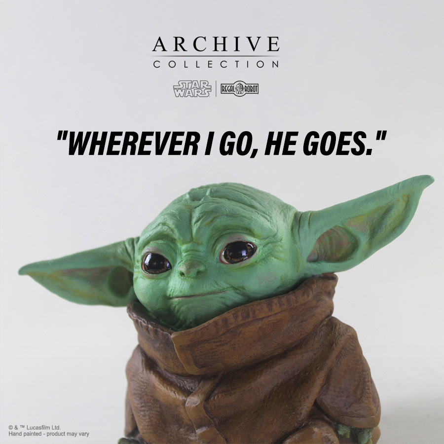 Baby Yoda Grogu Mandalorian Star Wars Toy Action Figure