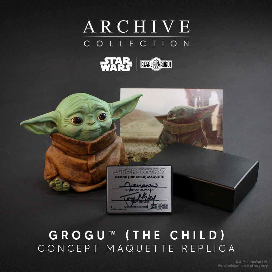 Figurine Star Wars Grogu à collectionner Modèle aléatoire