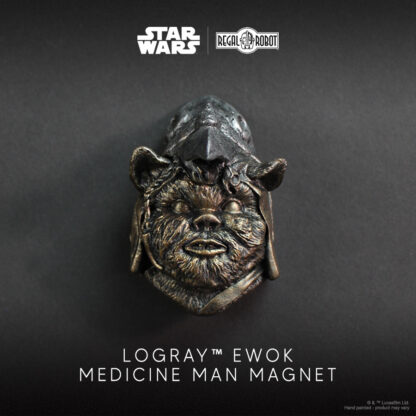 Logray Ewok Medicine man sculpted figure head