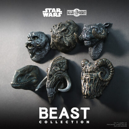 Beast Collection magnets from Regal Robot - Wampa, Rancor, Tauntaun, Dewback, Mythosaur, Bantha