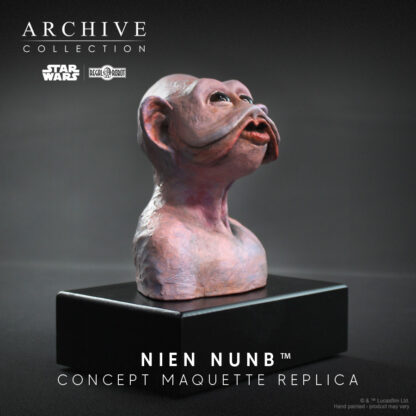 Nien Nunb Return of the Jedi concept bust of the mask design