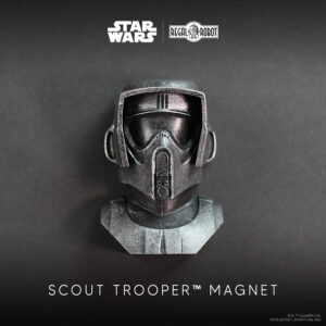 Scout Trooper sculpted figure head