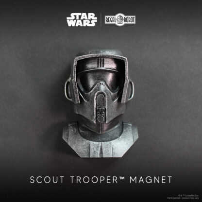 Scout Trooper sculpted figure head
