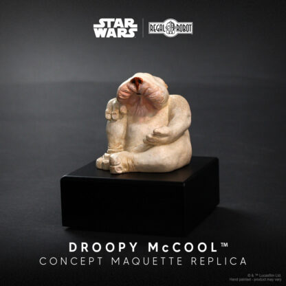 Droopy McCool maquette from the making of Star Wars Return of the Jedi