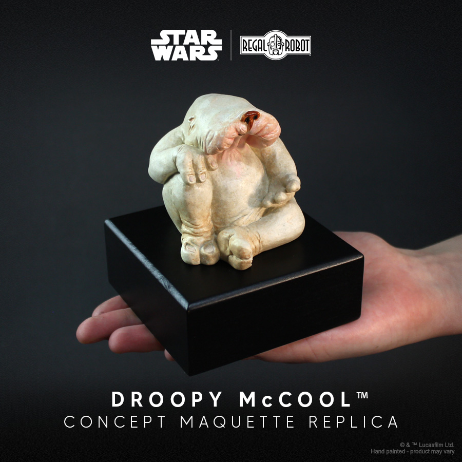Droopy McCool™ Concept Maquette Replica - Jeanne Lauren Signature Edition