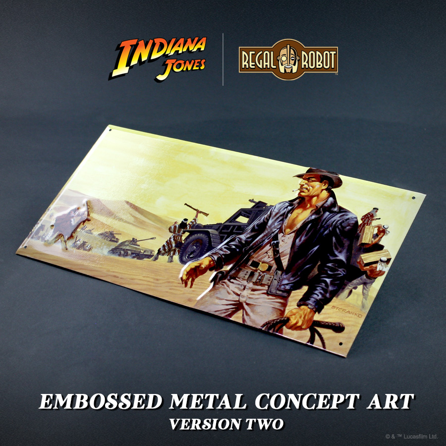  NIUMOWANG Metal Sign - Indiana Jones and The Raiders