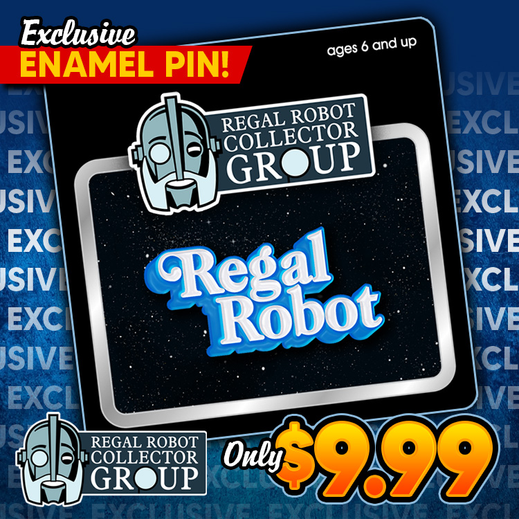 Regal Robot Facebook Fan Group Exclusive Pin - Image 2