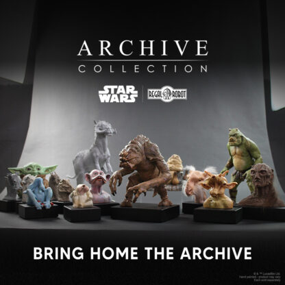 Star Wars concept maquette replicas and statues for Rancor, Tauntaun, Gamorrean, Ree Yees, Max Rebo, Yak Face, Weequayand more!