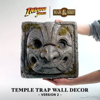 Indiana Jones Raiders of the Lost Ark Chachapoyan Temple wall face prop