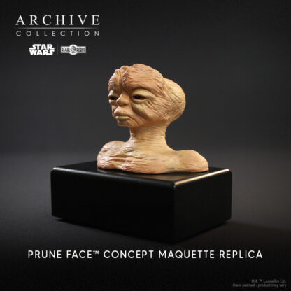 Star Wars Archive Collection prop replicas of concept maquettes from Return of the Jedi
