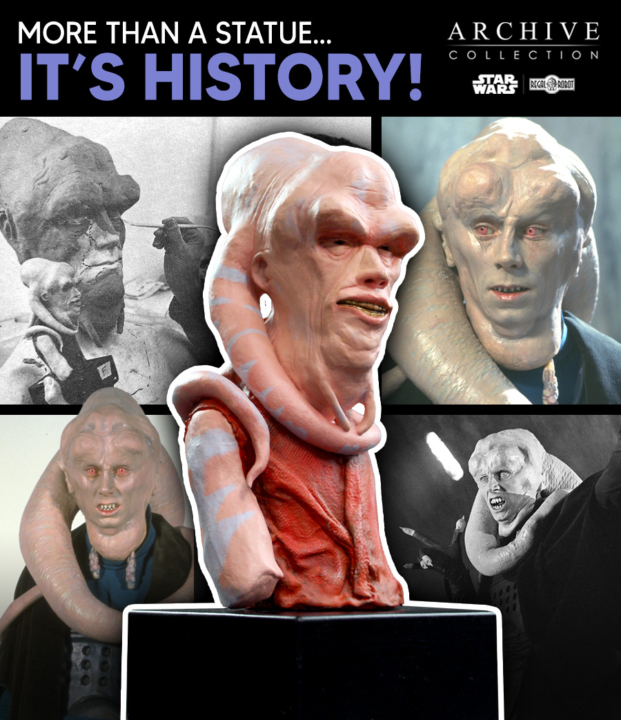 Bib Fortuna™ Concept Maquette Replica - Phil Tippett Legacy Edition - Image 16