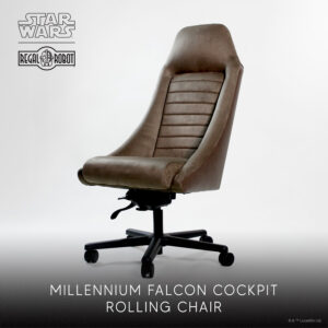 Rolling Han Solo desk chair by Regal Robot
