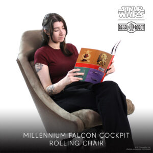 official Star Wars Millennium Falcon office chair.