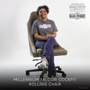 Rolling Han Solo desk chair by Regal Robot
