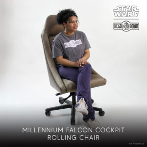 official Star Wars Millennium Falcon office chair.