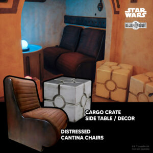 custom cantina home theater props and furniture