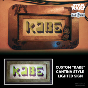 Star Wars man cave wall decor by Regal Robot