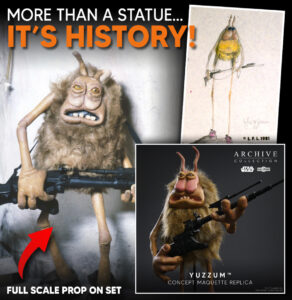 Yuzzum Star Wars alien aka Joh Yowza Return of the Jedi creature from Jabba's Palace