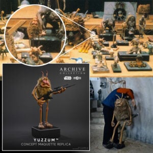 Yuzzum Star Wars alien aka Joh Yowza Return of the Jedi creature from Jabba's Palace