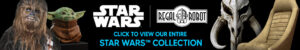 Star Wars themed decor, custom art, statues and furniture by Regal Robot