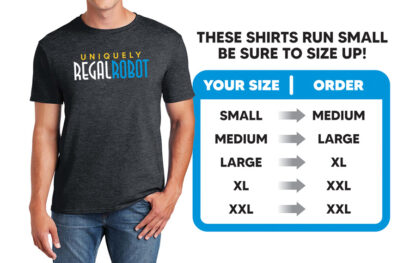 Regal Robot tee shirt or t-shirt