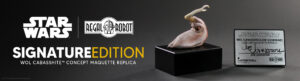 Joe Johnston autographed statue from Star Wars
