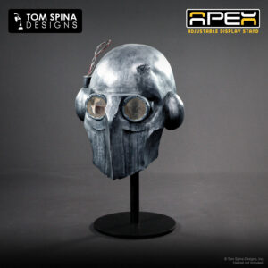 Adjustable mask stand, adjustable hat stand or helmet stand
