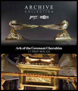 Indiana Jones Raiders of the Lost Ark movie prop replicas by Regal Robot